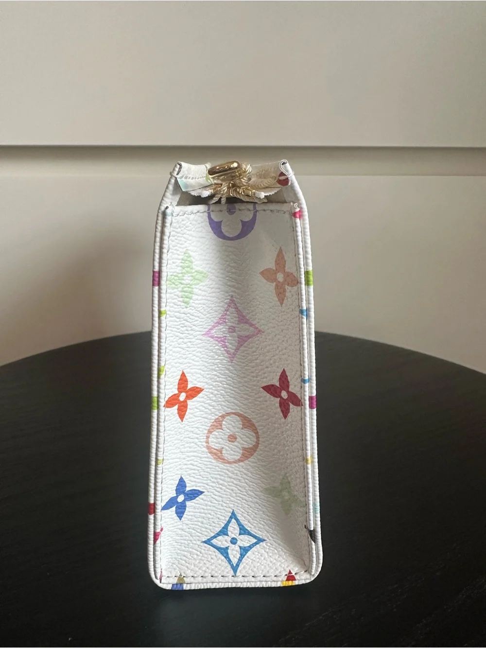 LV x TM Louis Vuitton x Murakami Multicolor Pochette Toilette MM 19